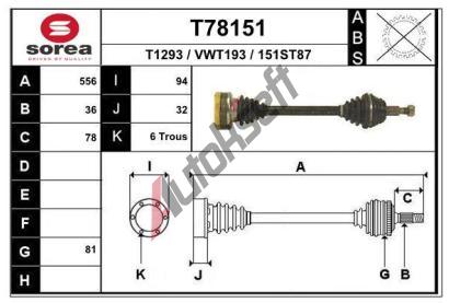 EAI Hnac hdel EAI T78151, T78151