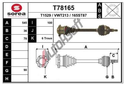 EAI Hnac hdel EAI T78165, T78165