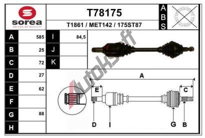 EAI Hnac hdel EAI T78175, T78175