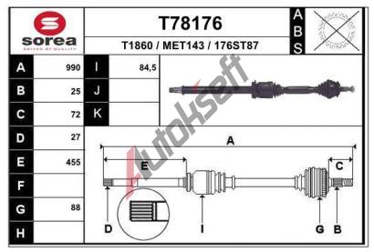 EAI Hnac hdel EAI T78176, T78176
