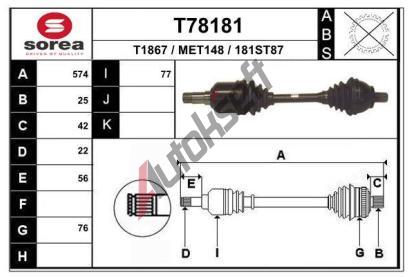EAI Hnac hdel EAI T78181, T78181
