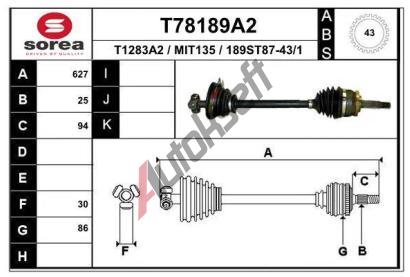 EAI Hnac hdel EAI T78189A2, T78189A2