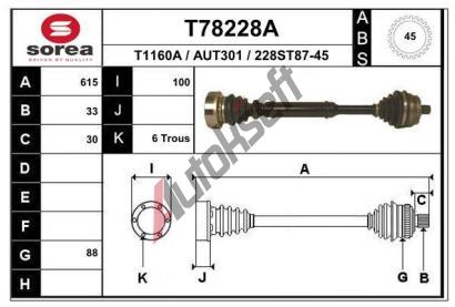 EAI Hnac hdel EAI T78228A, T78228A