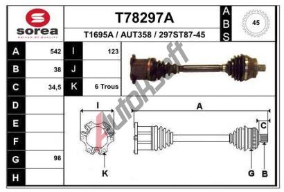 EAI Hnac hdel EAI T78297A, T78297A
