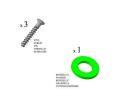 ELECTRIC LIFE Zvedac zazen oken ELF ZR PG708 L, ZR PG708 L