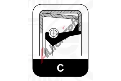 ELRING T�snic� krou�ek h��dele p�evodovky ELR B51.610, B51.610