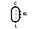 ELSTOCK Alterntor ELS 28-4751, 28-4751