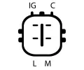 ELSTOCK Alterntor ELS 28-5555, 28-5555