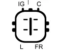 ELSTOCK Alterntor ELS 28-5585, 28-5585