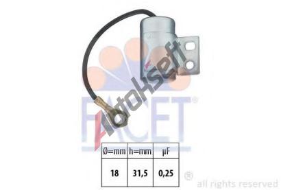 EPS (facet) Kondenz�tor - zapalovac� syst�m EPS 0.0613, 0.0613