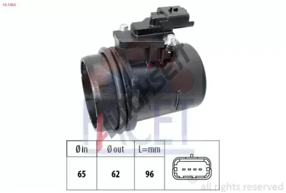 EPS (facet) Snma mnostv protkajcho vzduchu EPS 10.1463, 10.1463