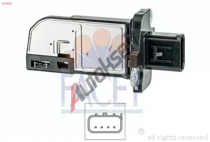 EPS (facet) Snma mnostv protkajcho vzduchu EPS 10.1563, 10.1563