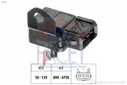 EPS (facet) Sn�ma� barometrick�ho tlaku vzduchu EPS 10.3111, 10.3111