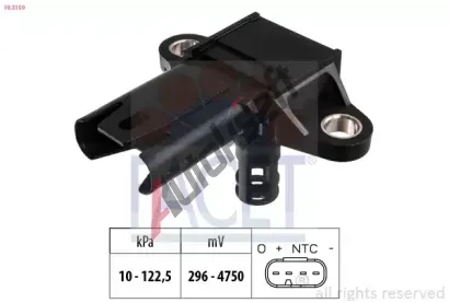 EPS (facet) Snma barometrickho tlaku vzduchu Made in Italy - OE Equivalent EPS 10.3159, 10.3159