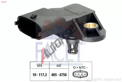 EPS (facet) Snma plnicho tlaku Made in Italy - OE Equivalent EPS 10.3171, 10.3171