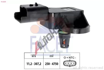 EPS (facet) Snma plnicho tlaku Made in Italy - OE Equivalent EPS 10.3220, 10.3220