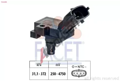 EPS (facet) Snma barometrickho tlaku vzduchu Made in Italy - OE Equivalent EPS 10.3248, 10.3248