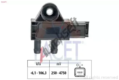 EPS (facet) Senzor tlaku vfukovch plyn Made in Italy - OE Equivalent EPS 10.3271, 10.3271