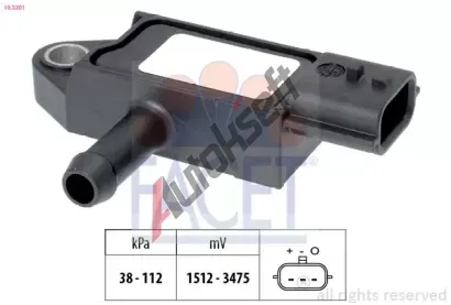 EPS (facet) Snma barometrickho tlaku vzduchu EPS 10.3301, 10.3301