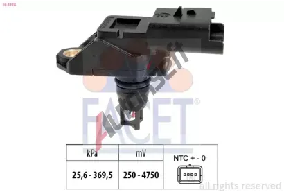 EPS (facet) Snma barometrickho tlaku vzduchu Made in Italy - OE Equivalent EPS 10.3328, 10.3328