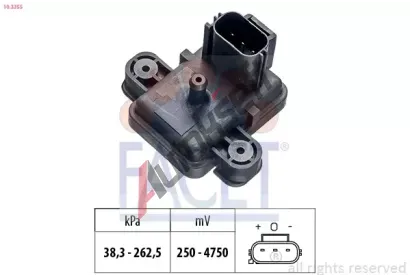 EPS (facet) Snma barometrickho tlaku vzduchu Made in Italy - OE Equivalent EPS 10.3355, 10.3355