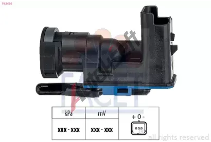 EPS (facet) Snma barometrickho tlaku vzduchu EPS 10.3424, 10.3424