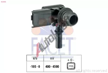 EPS (facet) Tlakový senzor posilovače brzd EPS 10.3425, 10.3425 EPS (facet) Tlakový senzor posilovače brzd EPS 10.3425, 10.3425