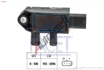 EPS (facet) Senzor tlaku v�fukov�ch plyn� EPS 10.3449, 10.3449