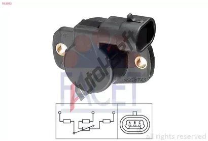 EPS (facet) Senzor - poloha krtic klapky EPS 10.5093, 10.5093