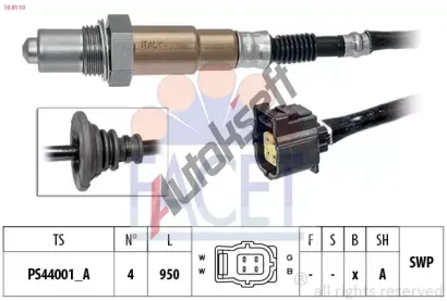 EPS (facet) Lambda sonda Made in Italy - OE Equivalent EPS 10.8110, 10.8110