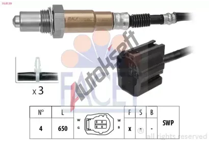 EPS (facet) Lambda sonda Made in Italy - OE Equivalent EPS 10.8139, 10.8139