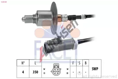 EPS (facet) Lambda sonda Made in Italy - OE Equivalent EPS 10.8149, 10.8149