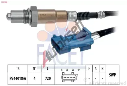 EPS (facet) Lambda sonda Made in Italy - OE Equivalent EPS 10.8198, 10.8198
