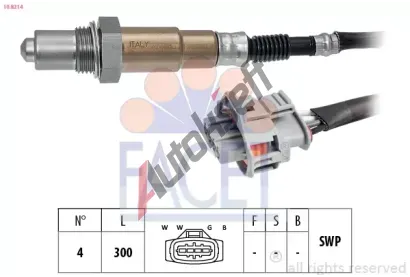 EPS (facet) Lambda sonda Made in Italy - OE Equivalent EPS 10.8214, 10.8214