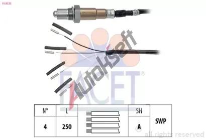 EPS (facet) Lambda sonda Made in Italy - OE Equivalent EPS 10.8235, 10.8235