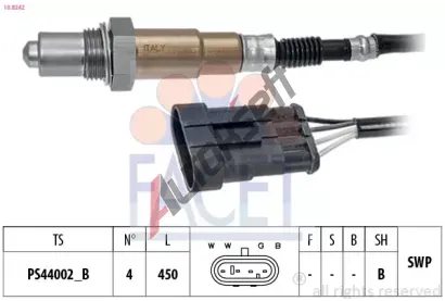 EPS (facet) Lambda sonda Made in Italy - OE Equivalent EPS 10.8242, 10.8242