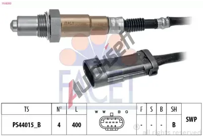 EPS (facet) Lambda sonda Made in Italy - OE Equivalent EPS 10.8283, 10.8283 EPS (facet) Lambda sonda Made in Italy - OE Equivalent EPS 10.8283, 10.8283