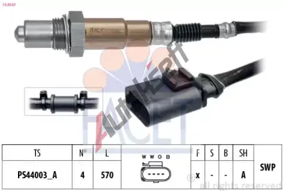 EPS (facet) Lambda sonda Made in Italy - OE Equivalent EPS 10.8347, 10.8347