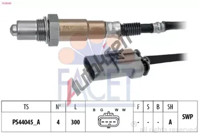 EPS (facet) Lambda sonda Made in Italy - OE Equivalent EPS 10.8349, 10.8349