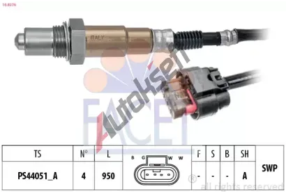 EPS (facet) Lambda sonda Made in Italy - OE Equivalent EPS 10.8376, 10.8376