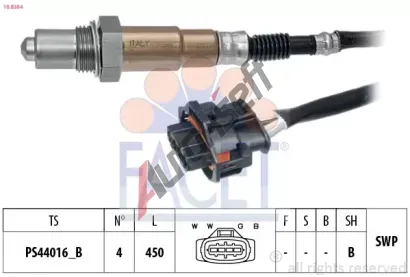 EPS (facet) Lambda sonda Made in Italy - OE Equivalent EPS 10.8384, 10.8384