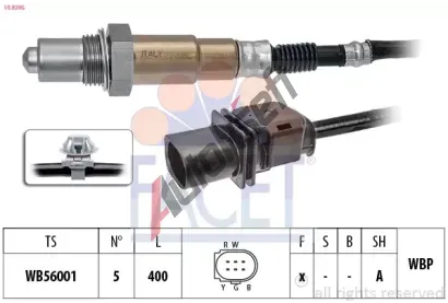 EPS (facet) Lambda sonda Made in Italy - OE Equivalent EPS 10.8395, 10.8395