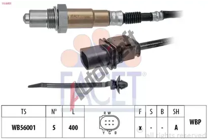 EPS (facet) Lambda sonda Made in Italy - OE Equivalent EPS 10.8401, 10.8401