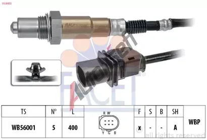 EPS (facet) Lambda sonda Made in Italy - OE Equivalent EPS 10.8403, 10.8403