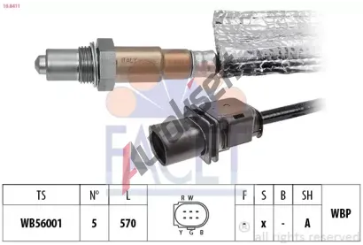 EPS (facet) Lambda sonda Made in Italy - OE Equivalent EPS 10.8411, 10.8411
