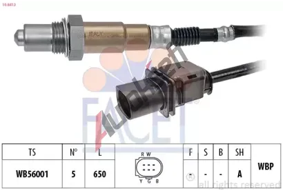 EPS (facet) Lambda sonda Made in Italy - OE Equivalent EPS 10.8413, 10.8413