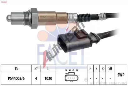 EPS (facet) Lambda sonda Made in Italy - OE Equivalent EPS 10.8507, 10.8507
