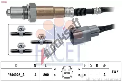 EPS (facet) Lambda sonda Made in Italy - OE Equivalent EPS 10.8525, 10.8525