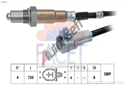 EPS (facet) Lambda sonda Made in Italy - OE Equivalent EPS 10.8526, 10.8526