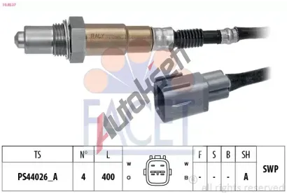 EPS (facet) Lambda sonda Made in Italy - OE Equivalent EPS 10.8537, 10.8537